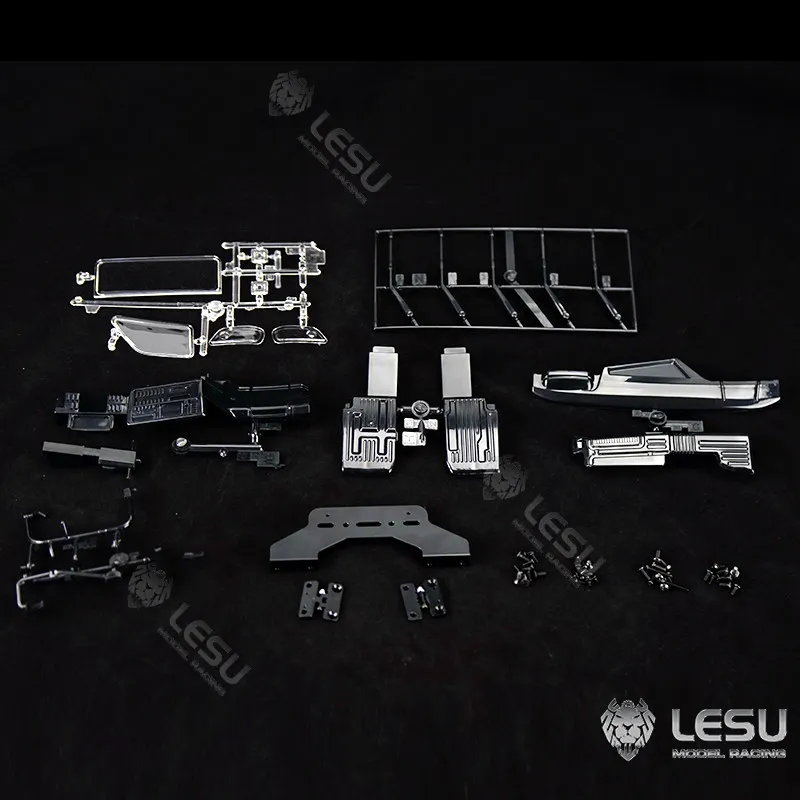 LESU 1/14 Scale 700 Cab Kit Cabin Assembly For Tamiya Hino 1/14 RC