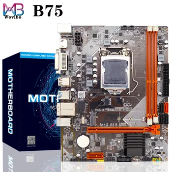 Computer motherboard B75 LGA 1155 M.2 NVME USB 3.0 SATA III motherboard DDR3 RAM Intel LGA1155 I3 I5 I7 Xeon CPU Placa Mae