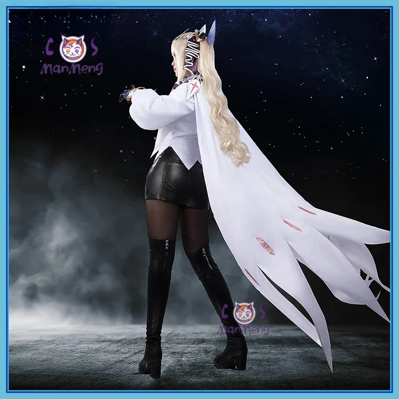 

Crown NIKKE：The Goddess of Victory Cosplay Costume Halloween Party JK Uniform Coat Skirt Wig Prop Set Men Women Fashion Clothing