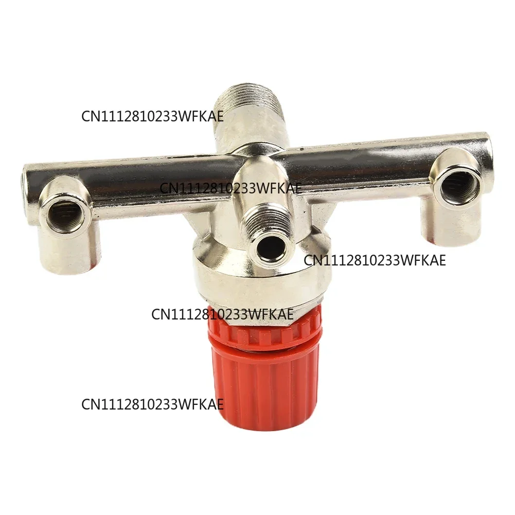 Double Outlet Tube Air Compressor Switch Pressure Regulator Valve Fitting Part Tools Ferramentas Herramientas Multimeter Garden