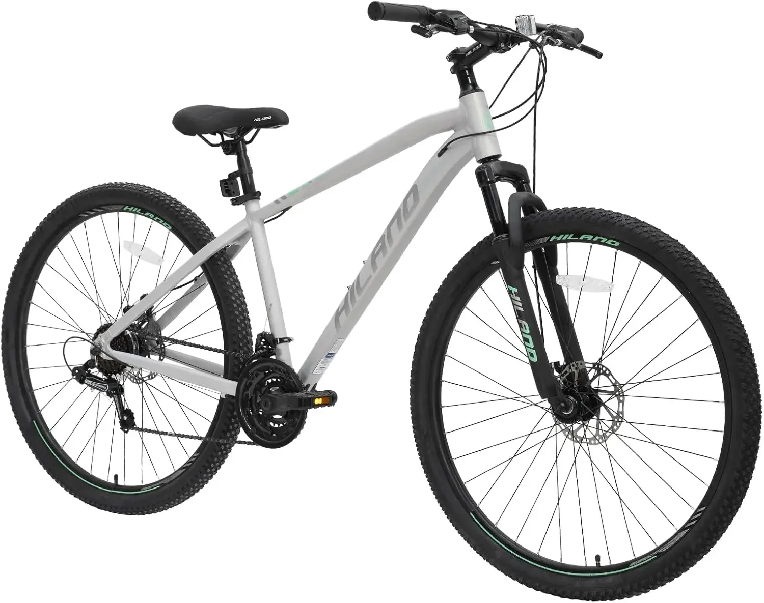 

29 Inch Mens Mountain Bike, 17/19 Aluminum Frame, 21 Speeds, Dual Disc Brakes, Suspension Fork Bicycle for Men Adult