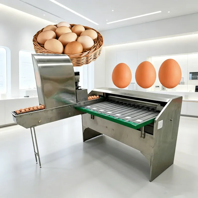 Customized Small Scale Egg Size Sorter Machine Egg Grading Coding Machine / Egg Weight Selector Machine for Grading