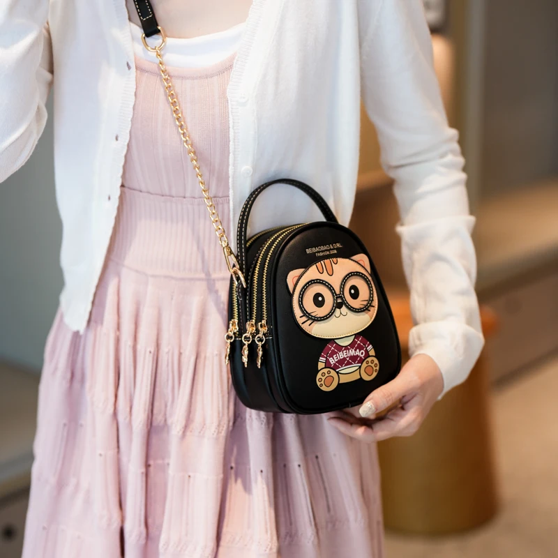

Beibao New Single Shoulder Crossbody Bag Mini Cute Phone Bag Versatile Handbag Casual Fashion Lightweight Bag Женская сумочка