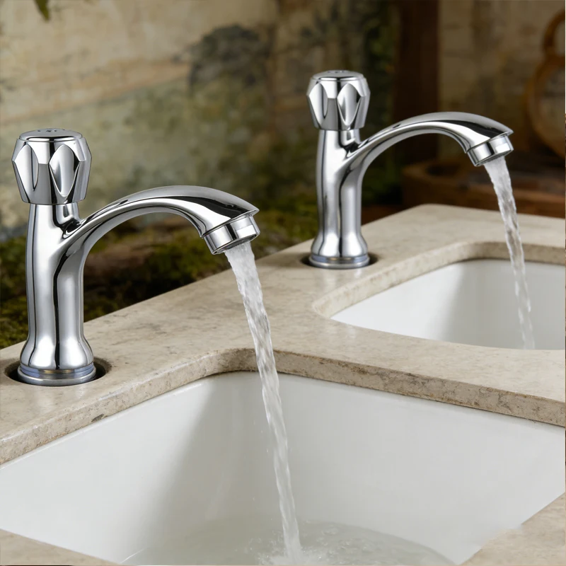 

Однорычажный кран для холодной воды для раковины в ванной, утолщенный смеситель для умывальника, аксессуары для дома