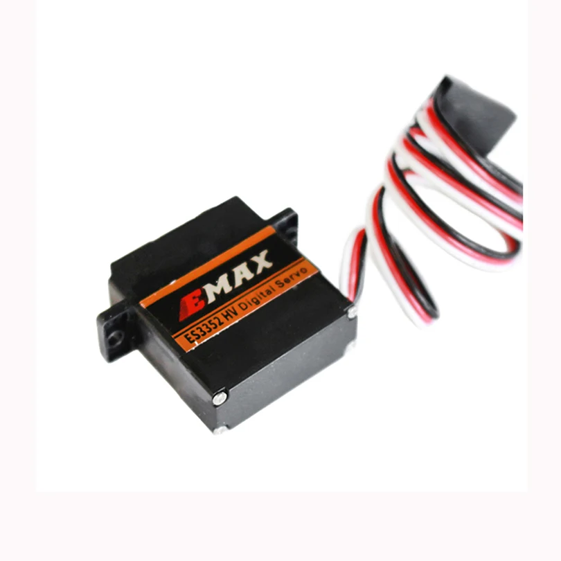 EMAX-Alta Tensão Metal Gear Digital Servo, Servo para todos os fins, 12g, 9mm, Mini Avião, Carro, Robô, Barco, Módulo RC Acessório, ES3352HV