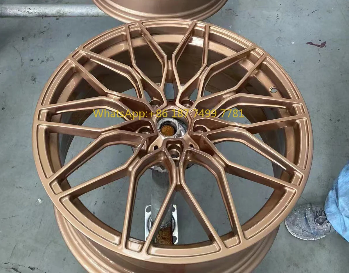 

18 19 20 21customized Wheel Brushed Bronze 5x120/112 Forged Wheels Staggered Concave Wheels Rims for M4 M3 E90 M2 . All Series