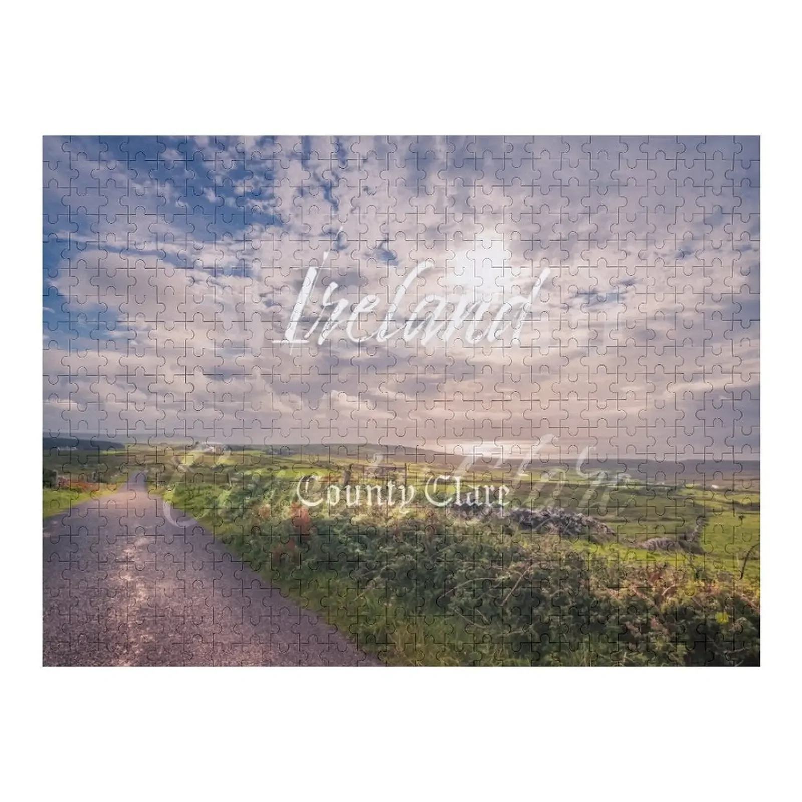 

IRELAND, County Clare - Doolin View - Irish Landscape Jigsaw Puzzle Wood Animals Custom Child Gift Puzzle
