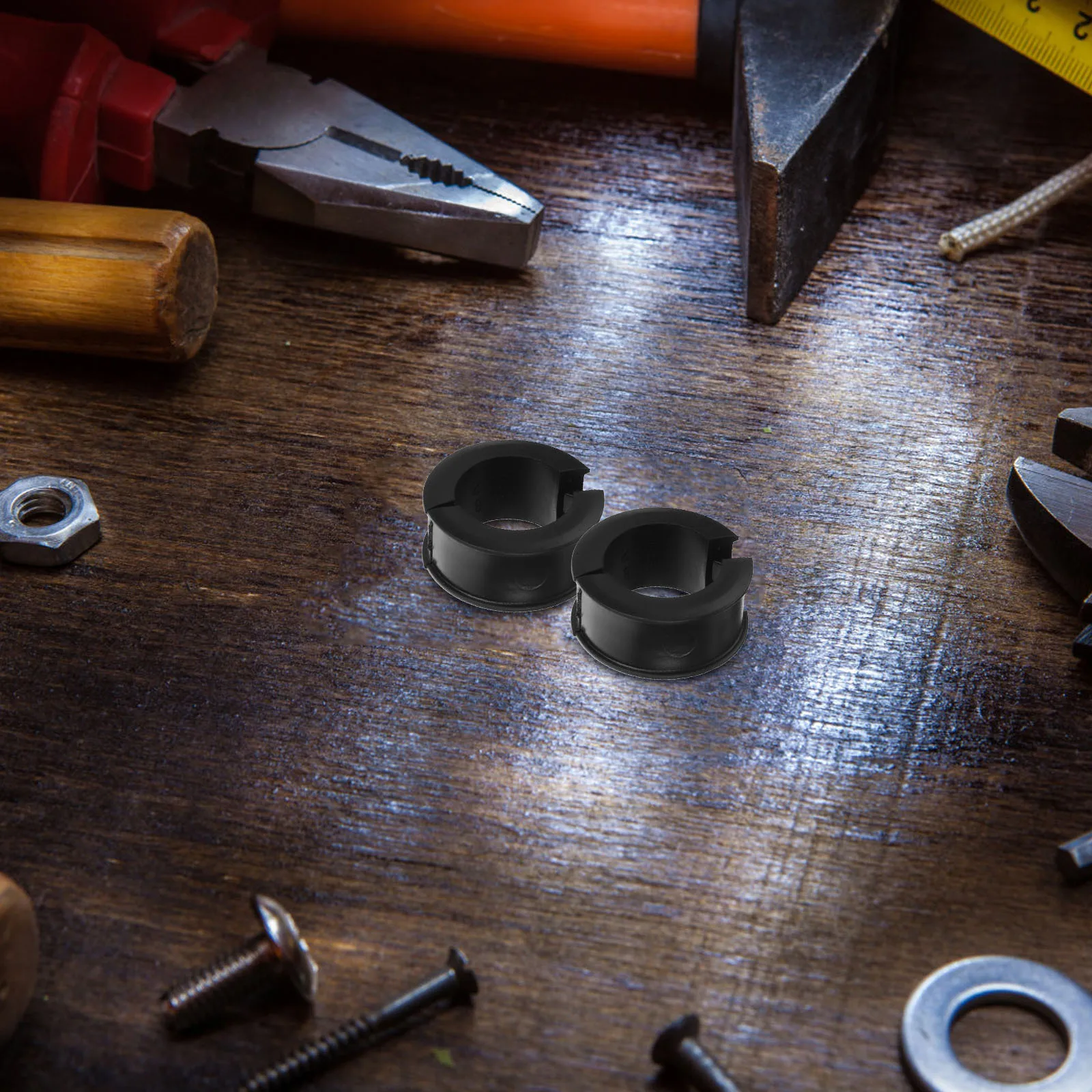 

8pcs Bicycle Spacers Handlebar Stem Spacer Adapters For Road Mountain Bikes Improved Stability Shock Absorption Durable Bike