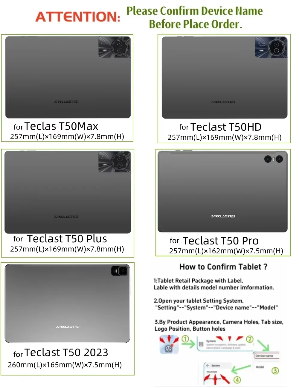 with Hard PC Back Shell Slim Flip Book Cover For Teclast T50 Plus/T50Max 2024 11