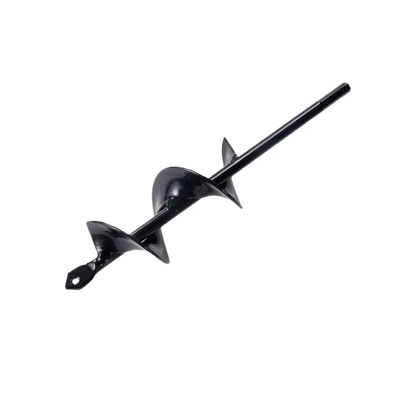 

Garden Earth Auger Spiral Drill Bit for Planting Flowers & Vegetables – Manual or Electric Drill Hole Digger for Soil Loosening
