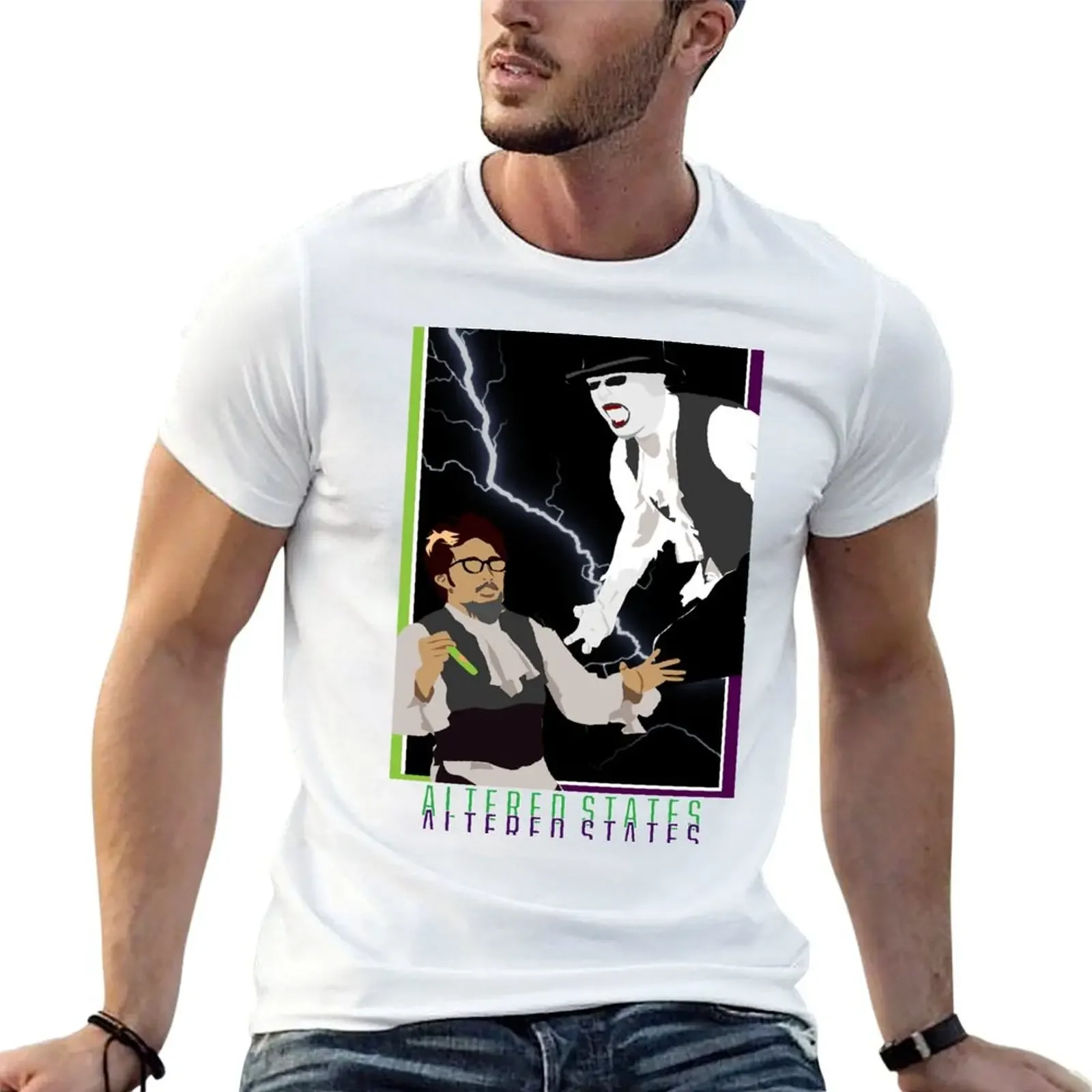 

Academy of Villains ALTERED STATES T-Shirt graphic shirts vintage tees mens designer t shirt