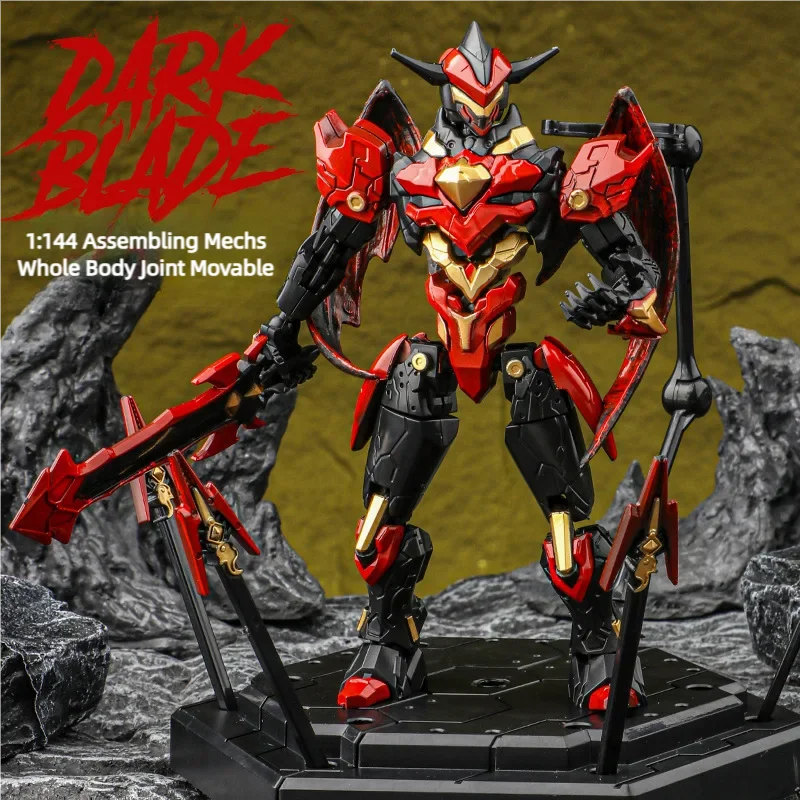 

New Dark Blade Multi Jointed Movable Robot Toy Multi Form 13 Action Figure DIY Assemble Mecha Model Kit Kids Toys Gifts Ornament