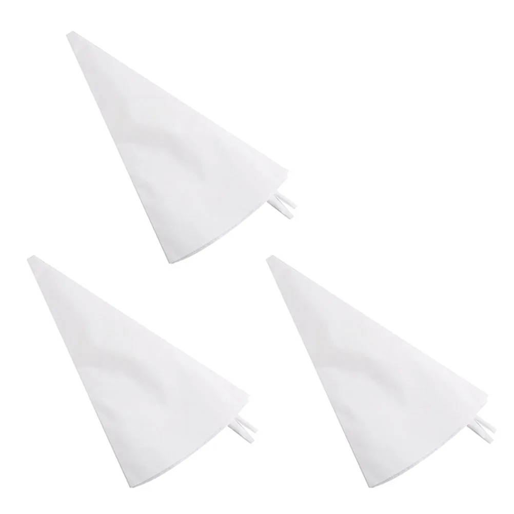 

3 Pcs Pastry Bags Reusable Cake Icing Decorating Supplies Lightweight Portable Baking Tools Eco Friendly Safe Practical Quality