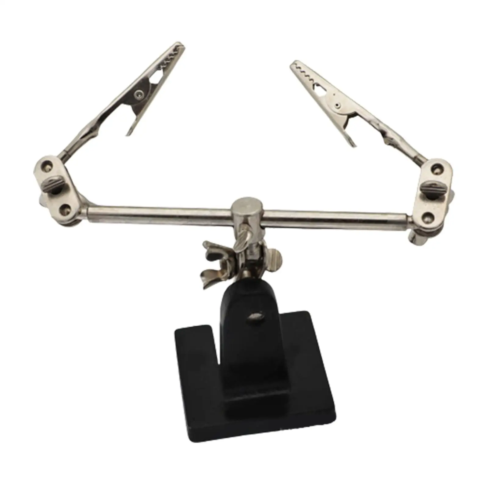 Soldering Third Hand Helping Hands Metal Stand Clamp Heavy Duty Flexible Arms