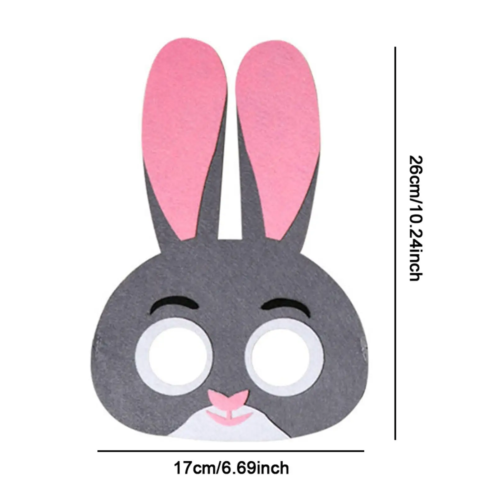 Dierenviltmasker Levensecht aankleden Cosplay Hoofddeksel voor verjaardagsfeestje Prom Kids