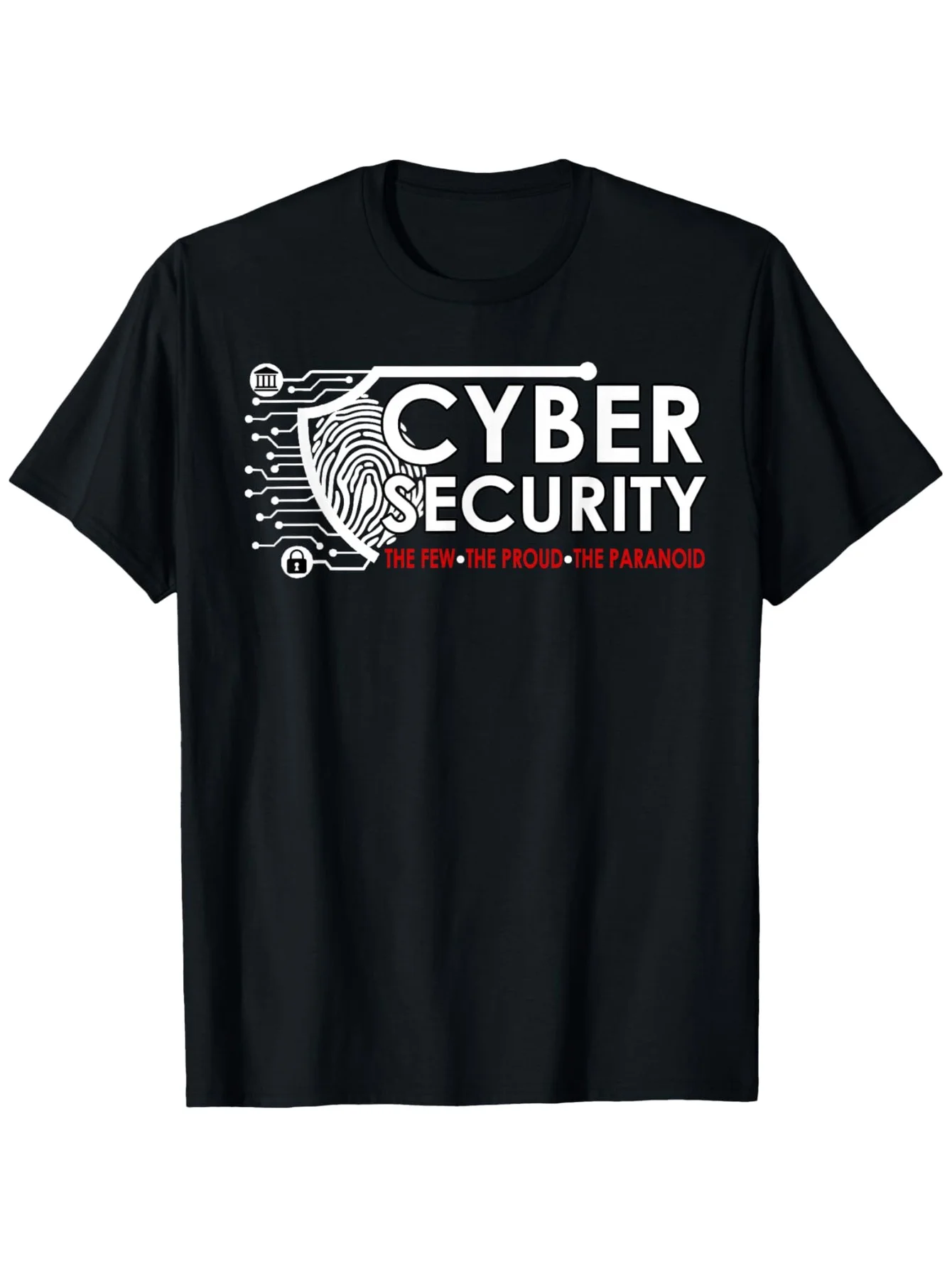 T-shirts for Technology Enthusiasts, Hackers, and IT Experts, Featuring Humorous Hacker Phrases and Firewall Icons
