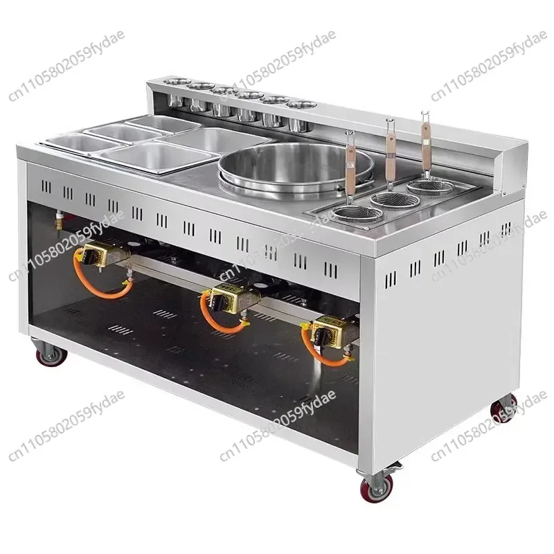 Fountain Beef Haggis Multi-functional Cooking Noodles Malatang Pot, Noodle Cooking Stove, Entrepreneurship,