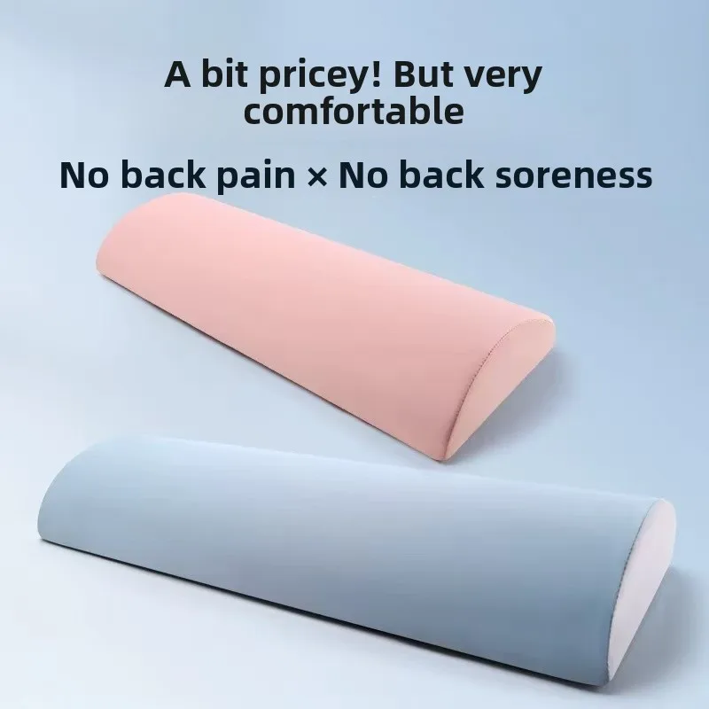 Bedtime Spinal Support Pillow Back Pain Relief Lumbar Cushion Memory Foam Breathable Home Decor Elegant Style Waist Pillow