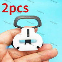 2pcs For Geely Boyue Borui Car Inner Rear Seat   Cushion Card Holder Clip Buckle Switch Accessories