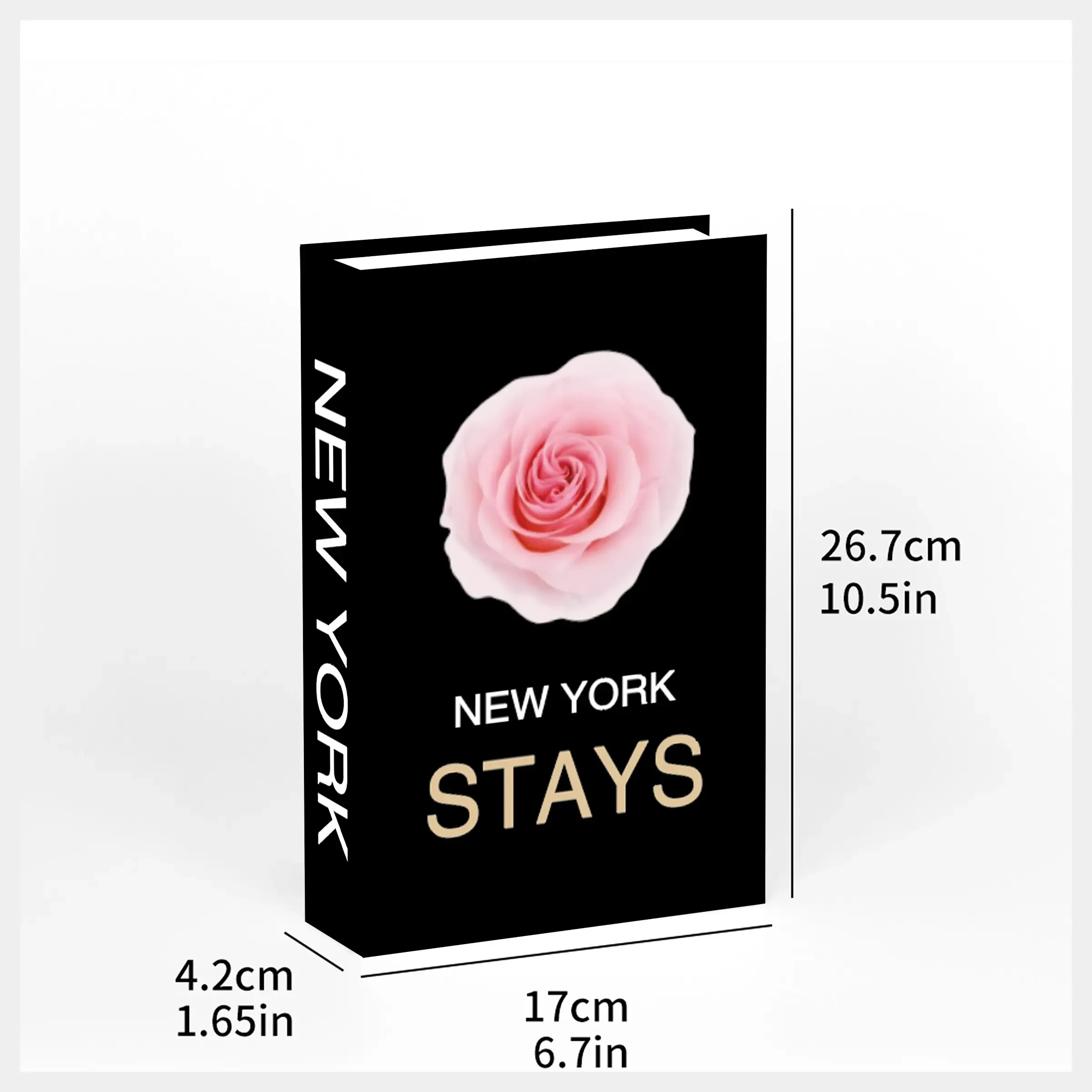 3pcs Elegant Decorative Books, High-End Realistic Paper Fake Book Ornaments, Ideal for Home Room Decoration, Photography Props, Window Displays, Interior Decoration Accessories, Decoration Items