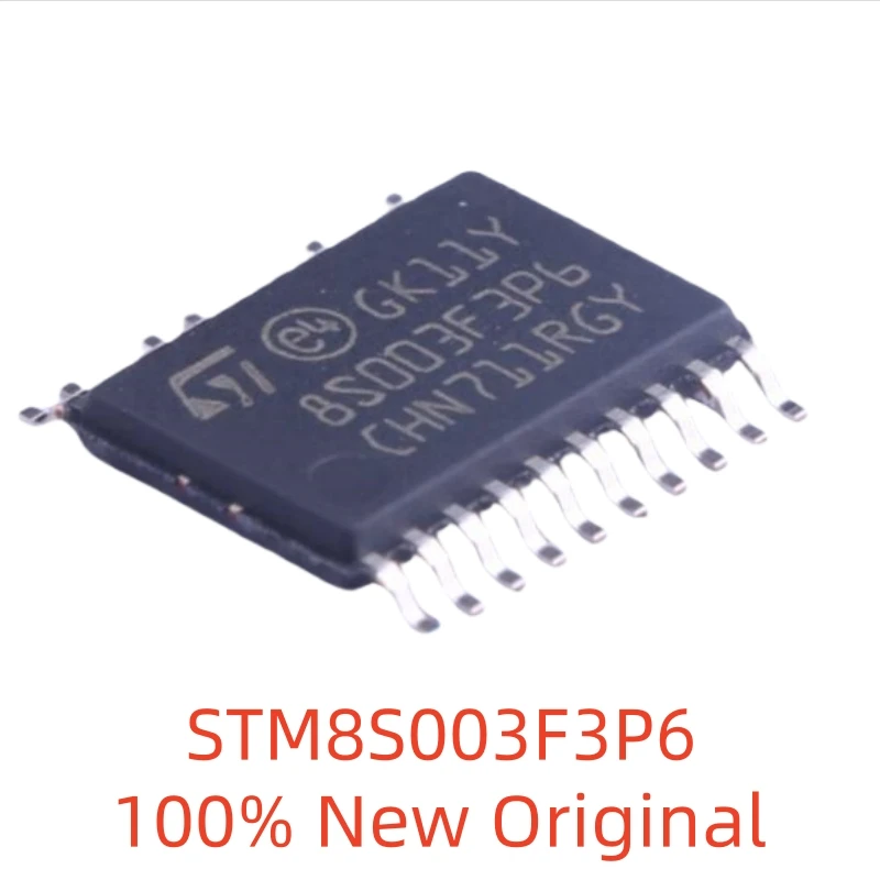 Komputer mikro chip tunggal STM8S003F3P6 asli baru