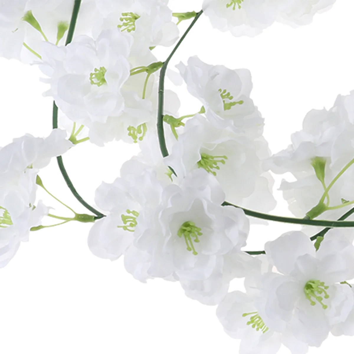 

2Pcs Artificial Flower Vines 2m Realistic Hanging Fake Flower Vine for Wedding Celebration Home Decoration