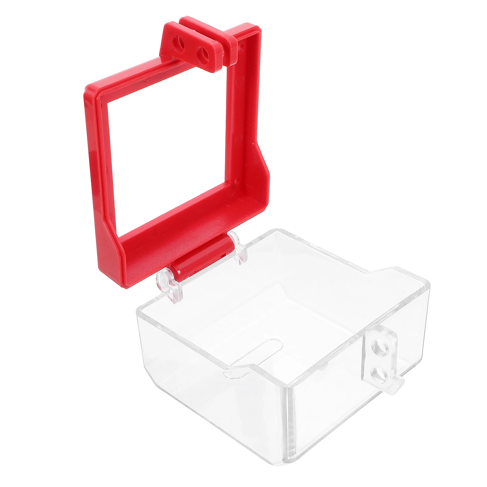 

Прочная пластиковая защита защитного выключателя для электрических устройств, четкая функция аварийной остановки, простая установка