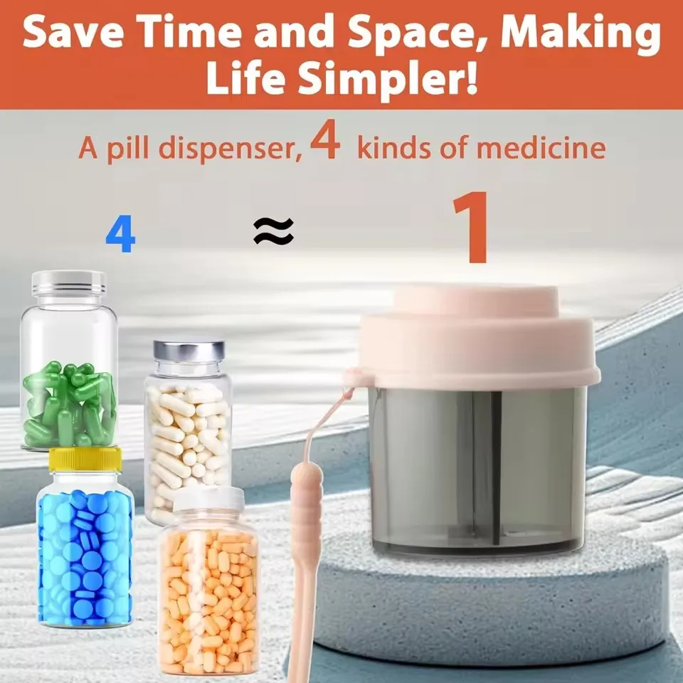 المحمولة السفر حبوب منع الحمل أسبوعي فيتامين زيوت السمك صندوق حبوب منع الحمل حاوية المنظم 7 شبكة تخزين اللوحي مختومة مكافحة خلط