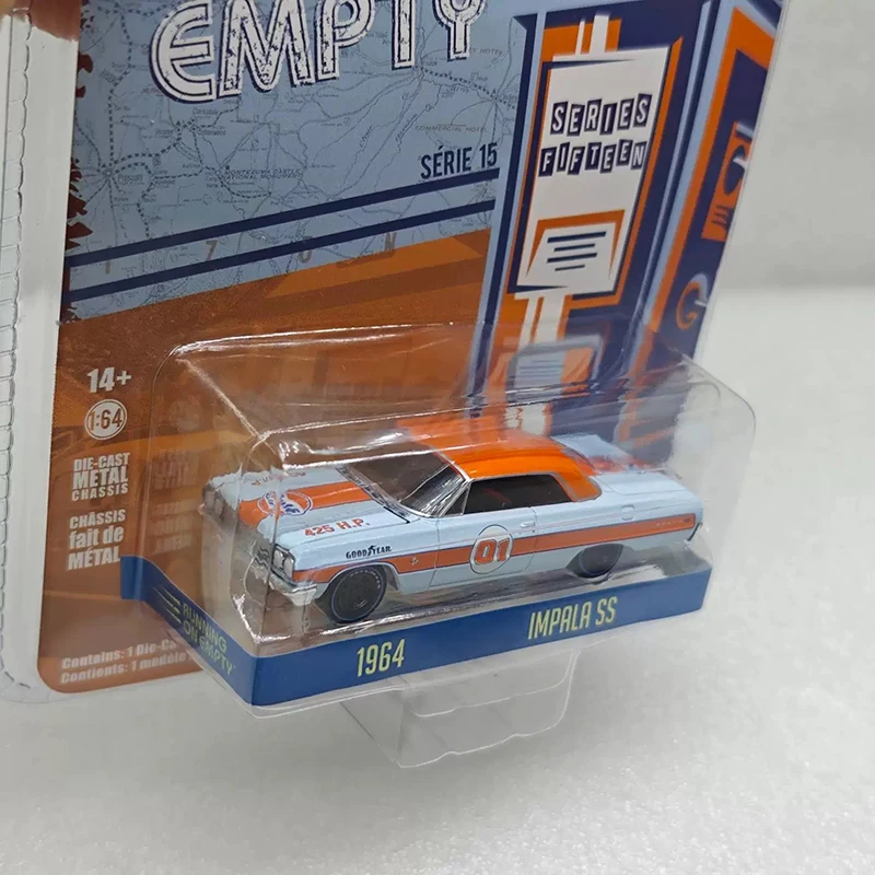 

Greenlight 1:64 Scale 1964 IMPALA SS Alloy Simulation Car Model Static Collection Decorated Holiday Gifts Toys Souvenir Gift