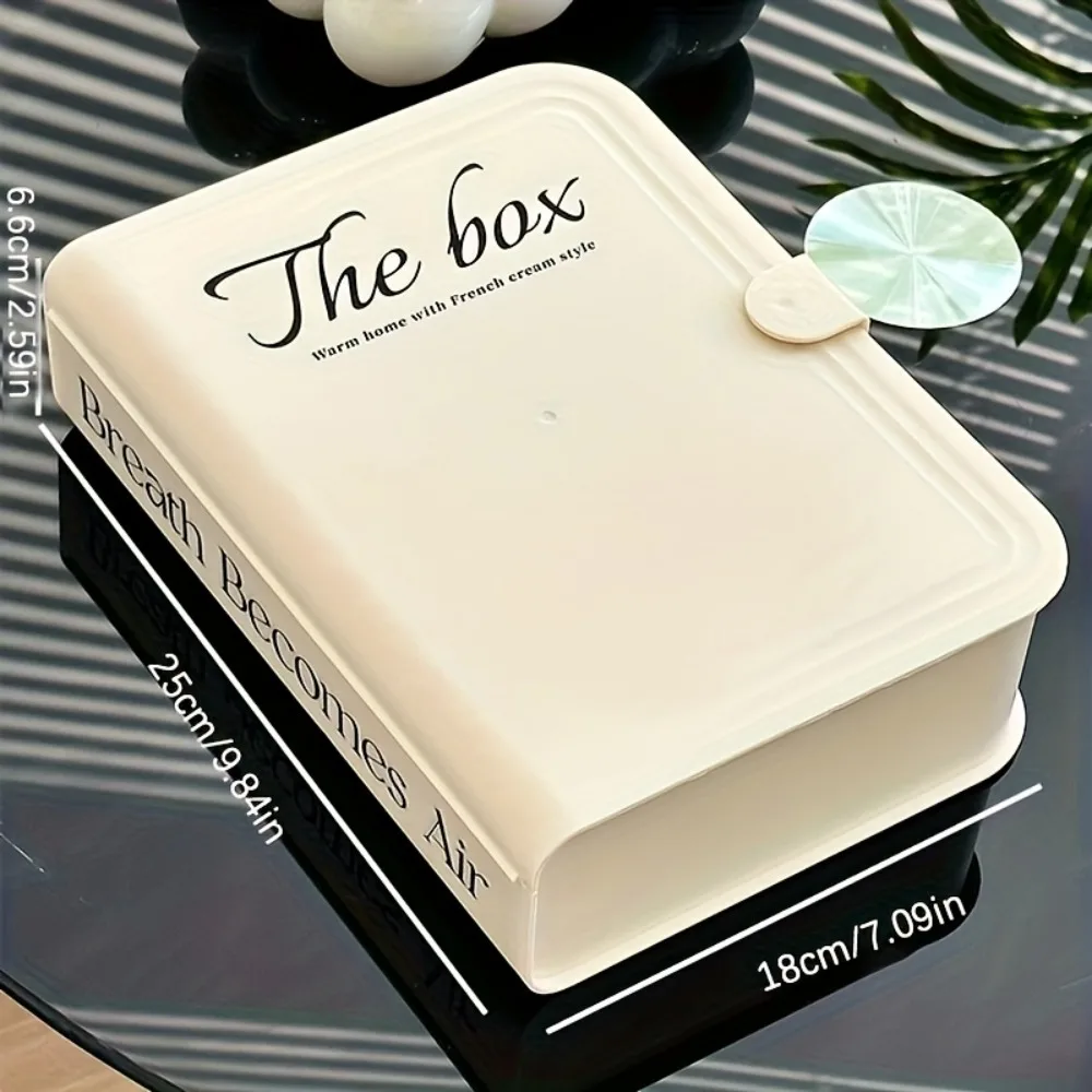 Cable Management Box with Lid ABS Plastic Desk Organizer for Charger Cord USB Cable Power Strip Cord Storage Box for Home Office