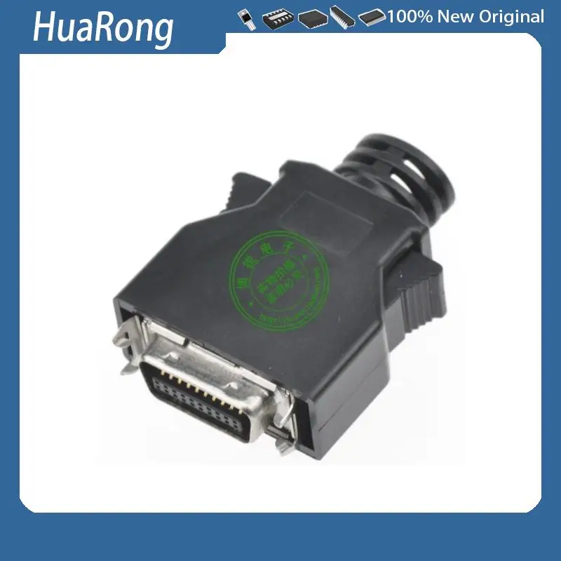 New MDR Cable Connector male 20-Pin SCSI CN Connector For MR-J2CN1