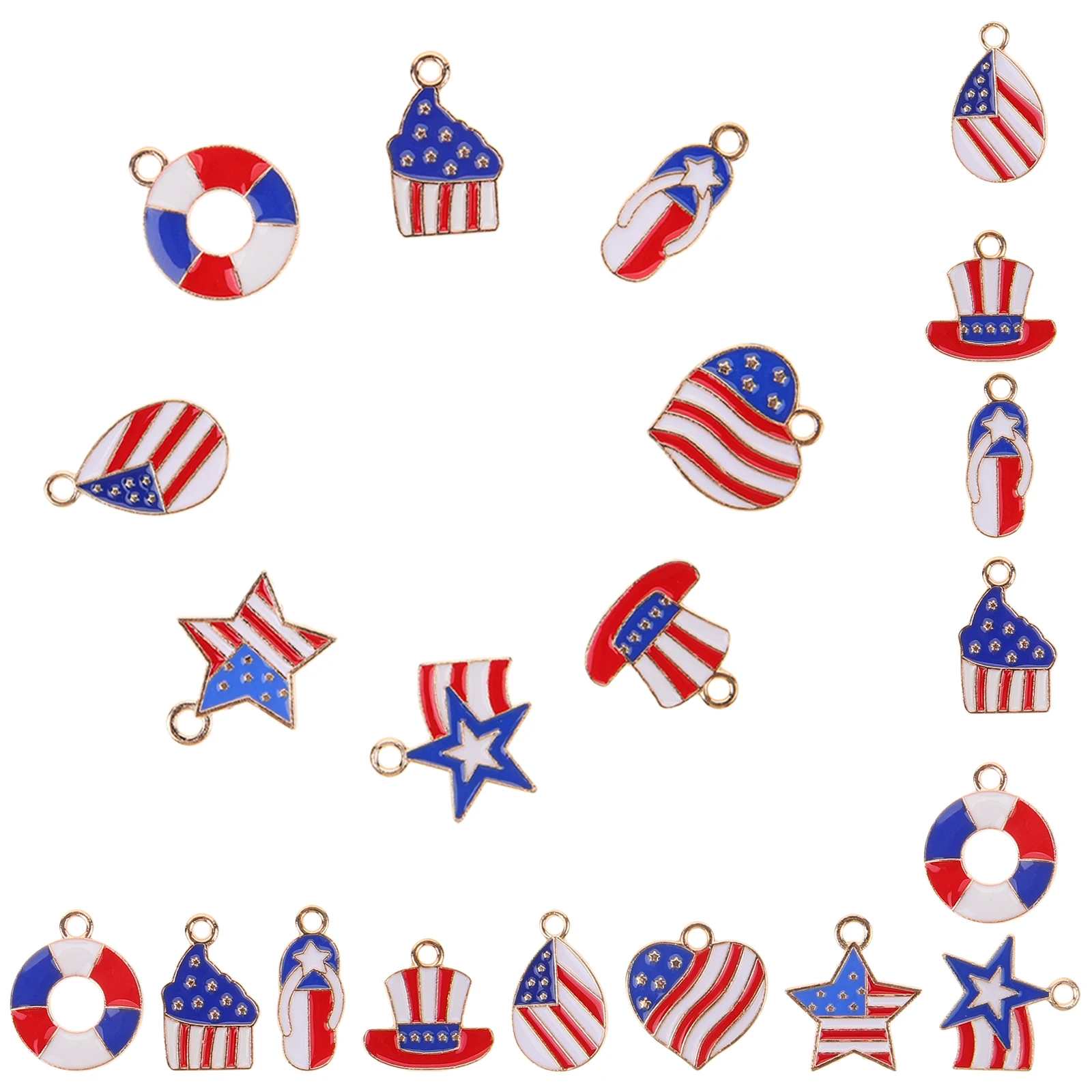 

48pcs American Zinc Alloy Jewelry Making Durable Diy Pendants For Earrings Bracelets Necklaces Handmade Jewelry Accessories