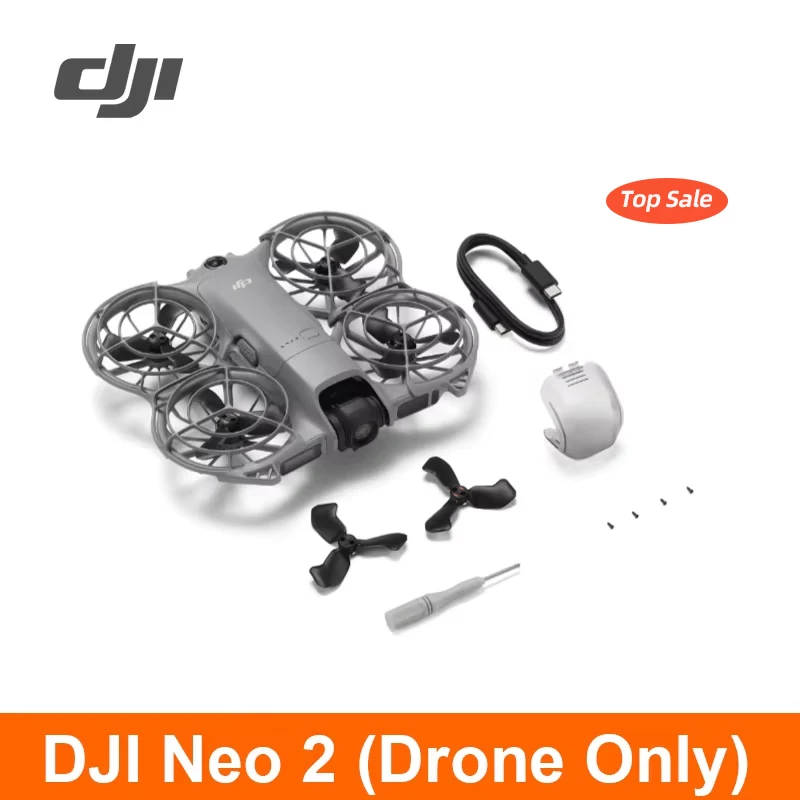 EU Schip DJI Neo2 Drone Fly Camera Drone 4K gestabiliseerde Video 151g Licht en Draagbaar Volledige dekking Propellerbeschermer negen 2 C0