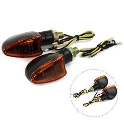 1 Pair Motorcycle 12V Universal Halogen Turn Signal Light Scooter Flashing Indicator Bike Blinker for Honda Suzuki Yamaha etc