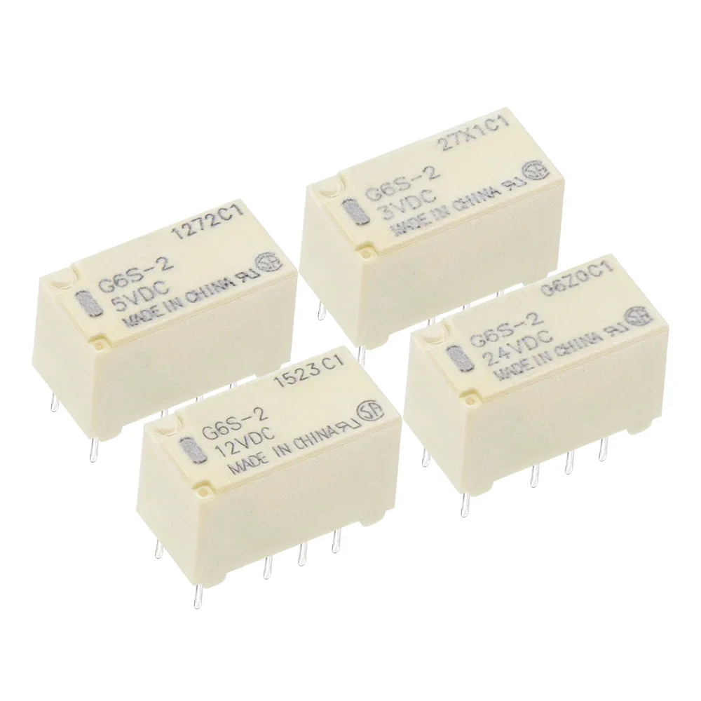 5PCS New G6S-2 5VDC…