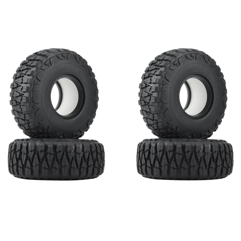 

4PCS 180X70mm 2.9 Inch All Terrain Rubber Tyres Wheel Tires For 1/6 RC Crawler Car Axial SCX6 AXI05000 Upgrade Parts