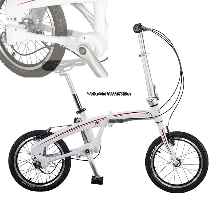 

TDJDC 16/ 20 Inch Chainless Folding Bicycle Folding for Adult
