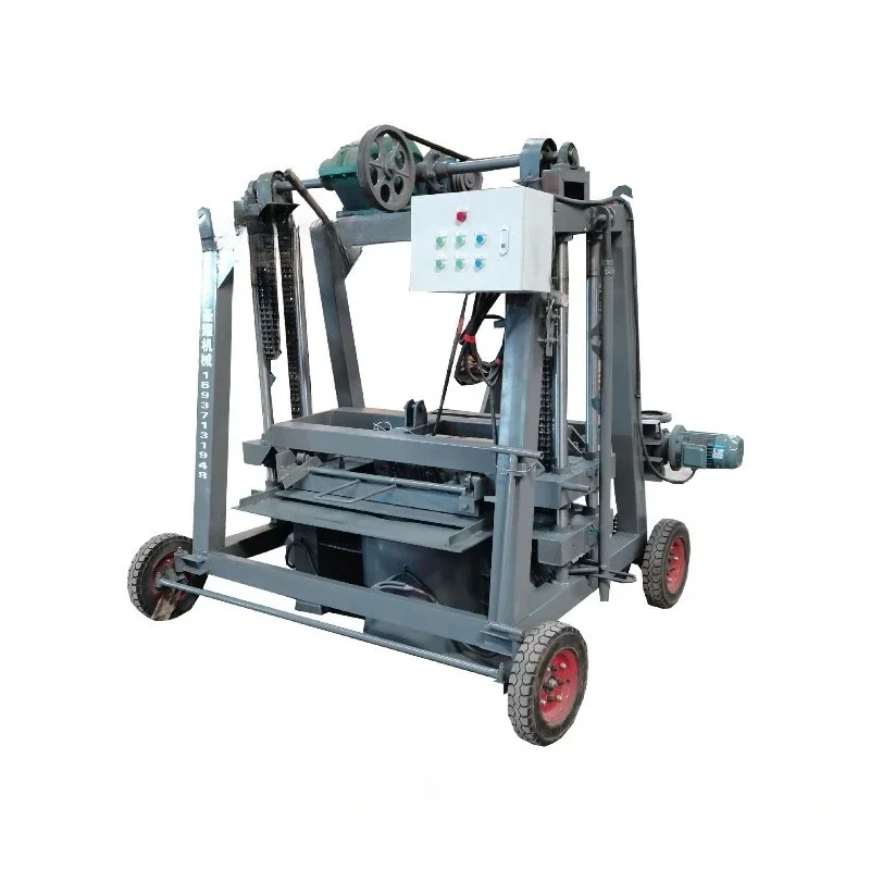 Cement well pipe machine Retaining wall interlocking brick forming machine Farmland irrigation water conservancy canal