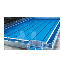 Rectangular Frame Outdoor Pool Swimming with Sand Filter Pump Detachable Swimming Pool with High Quality Customized