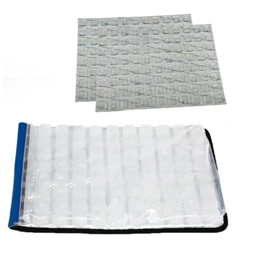 

Party Mat Chiller - Food Cooling Buffet Cooler for Cold Serving Blue (19" x 15") and Party Mat Chiller Refill Ice Sheet - Extra