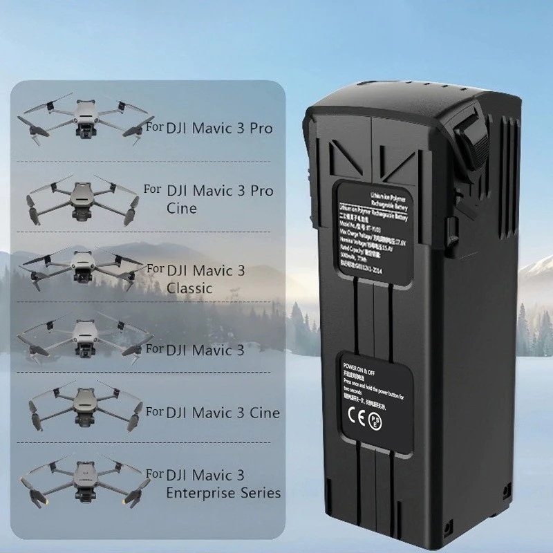 Drone Batterys for DJl Mavic 3 5000mAh 15.4V 45 Minute Battery Life or 38 Minute Hovering Intelligent Flight Battery Accessories
