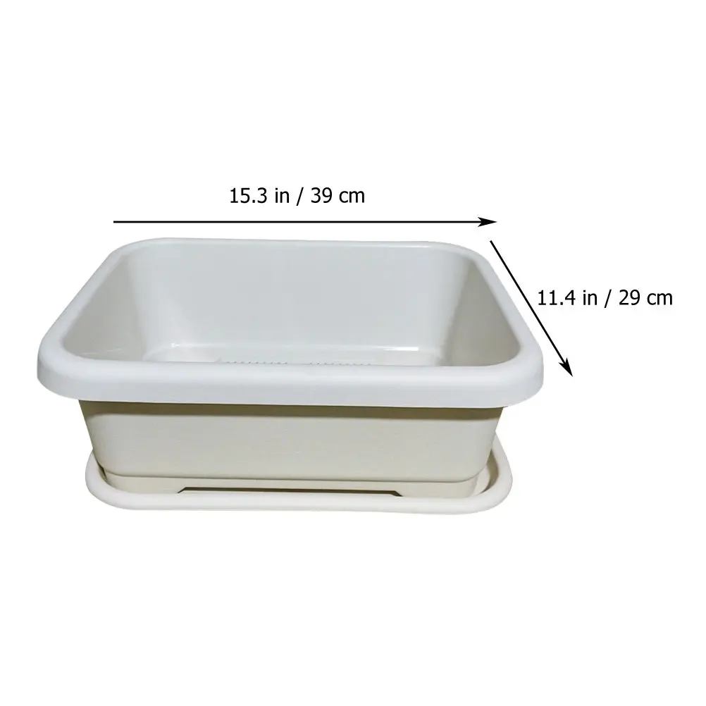 1Pcs Vegetable Growing Container Plastic Planter Suitable for Indoor Outdoor Garden Vegetable Planting and Fruit Growing