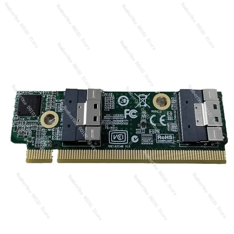 Gaming Graphics External/Expansion/Extension Card 1U Height PCIe 4.0 16x to SFF-8654