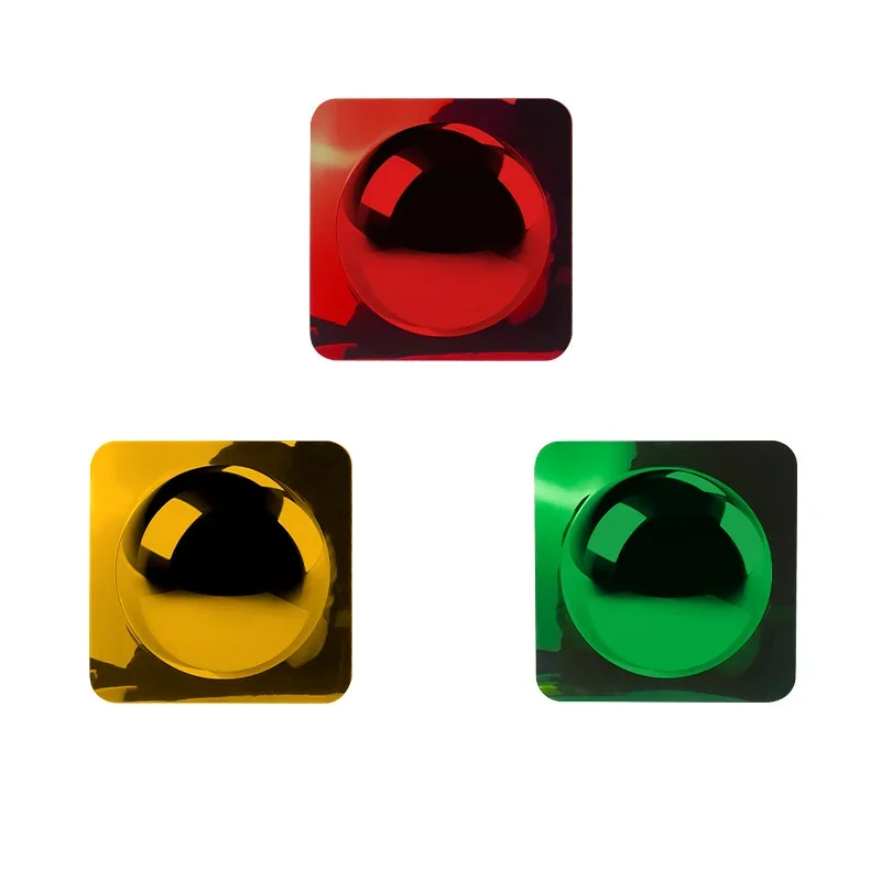 Miroirs muraux à bulles sensorielles, 3 pièces, miroir acrylique, Stimulation visuelle Tactile, jouets sensoriels pour enfants, décoration de maison de la chambre de la maternelle