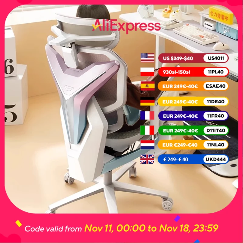 

Designer Adults Computer Chair Girl Comfortable Relaxing Swivel Gaming Chairs Recliner Ergonomic Silla Oficina Office Furniture