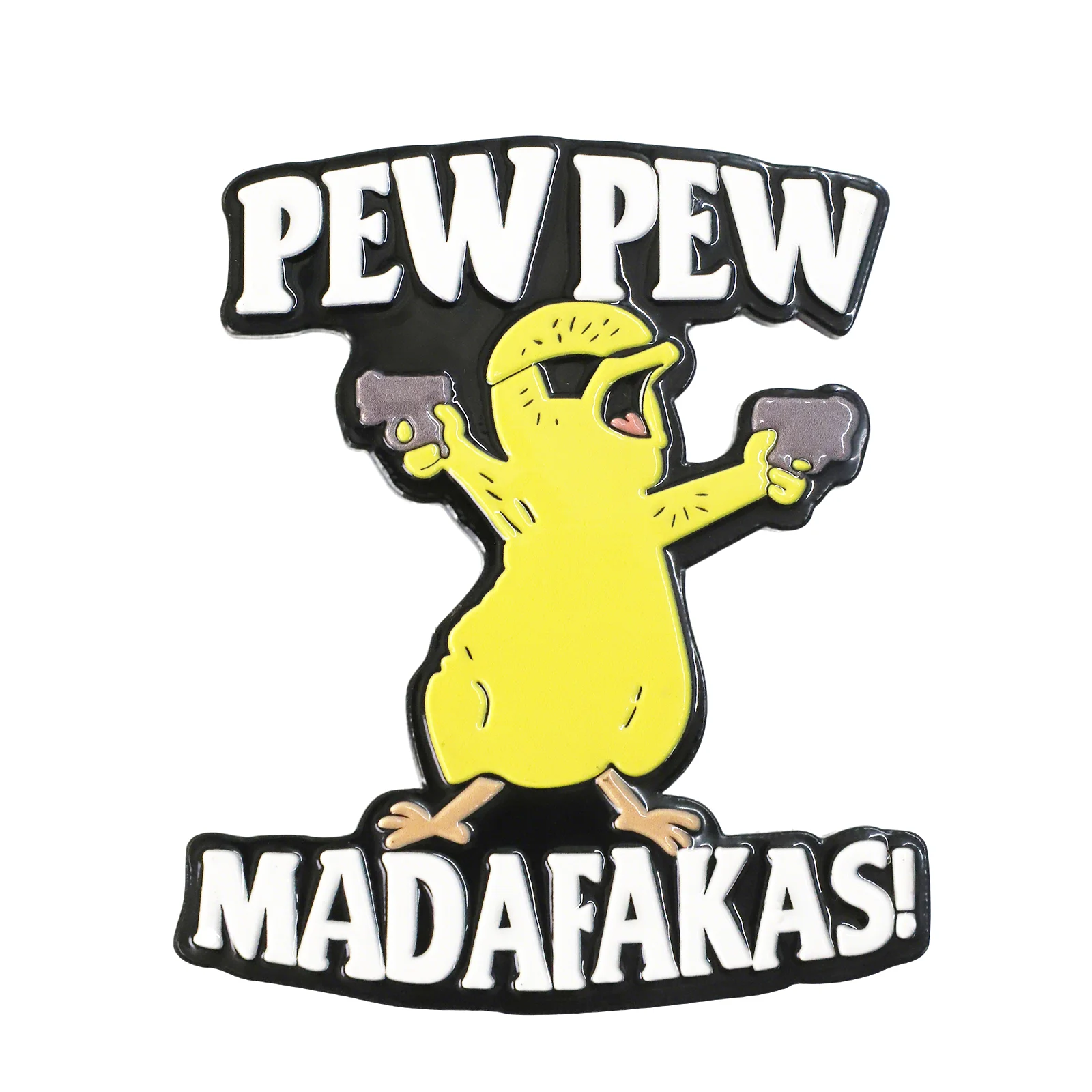 

1pcs 3D PEW PEW MADAFAKAS! car emblems,decorative items.Suitable for decorating the rear side of cars,trucks,and SUVs,waterproof