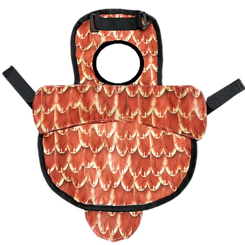 Chicken, duck and goose waterproof chicken saddle, apron, pet protective suit, chicken and duck warm vest, wing chicken vest