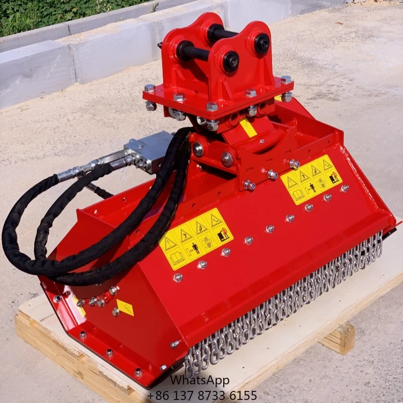 Excavator Forest Mulcher Wood Chipper Shredder Mulcher For Sale