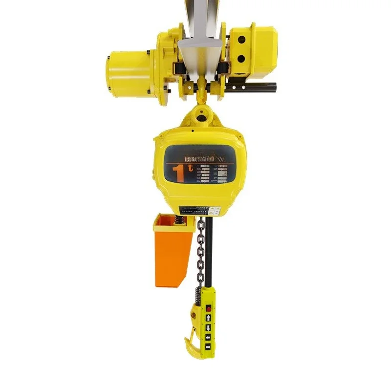 

Ring chain electric hoist 380V 5 tons running chain lifting crane Ghost head electric hoist