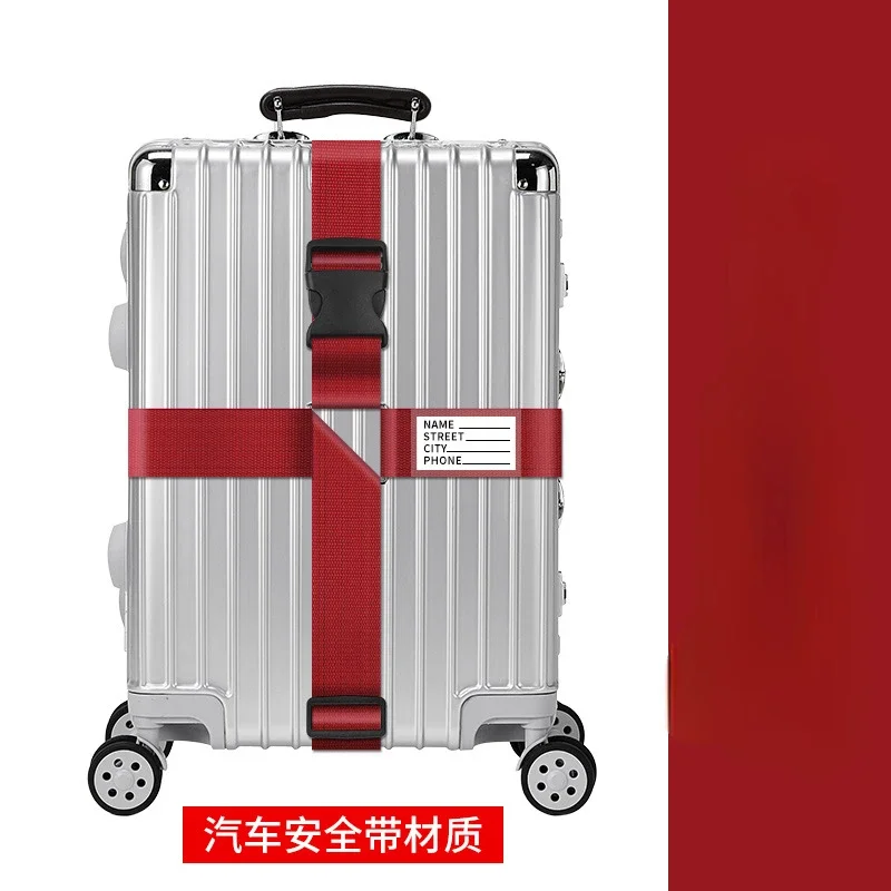 TSA Travel Luggage Strap Adjustable Password Lock Packing Belt Baggage Secure Lock Anti-theft Luggage Strap Bundling Belt